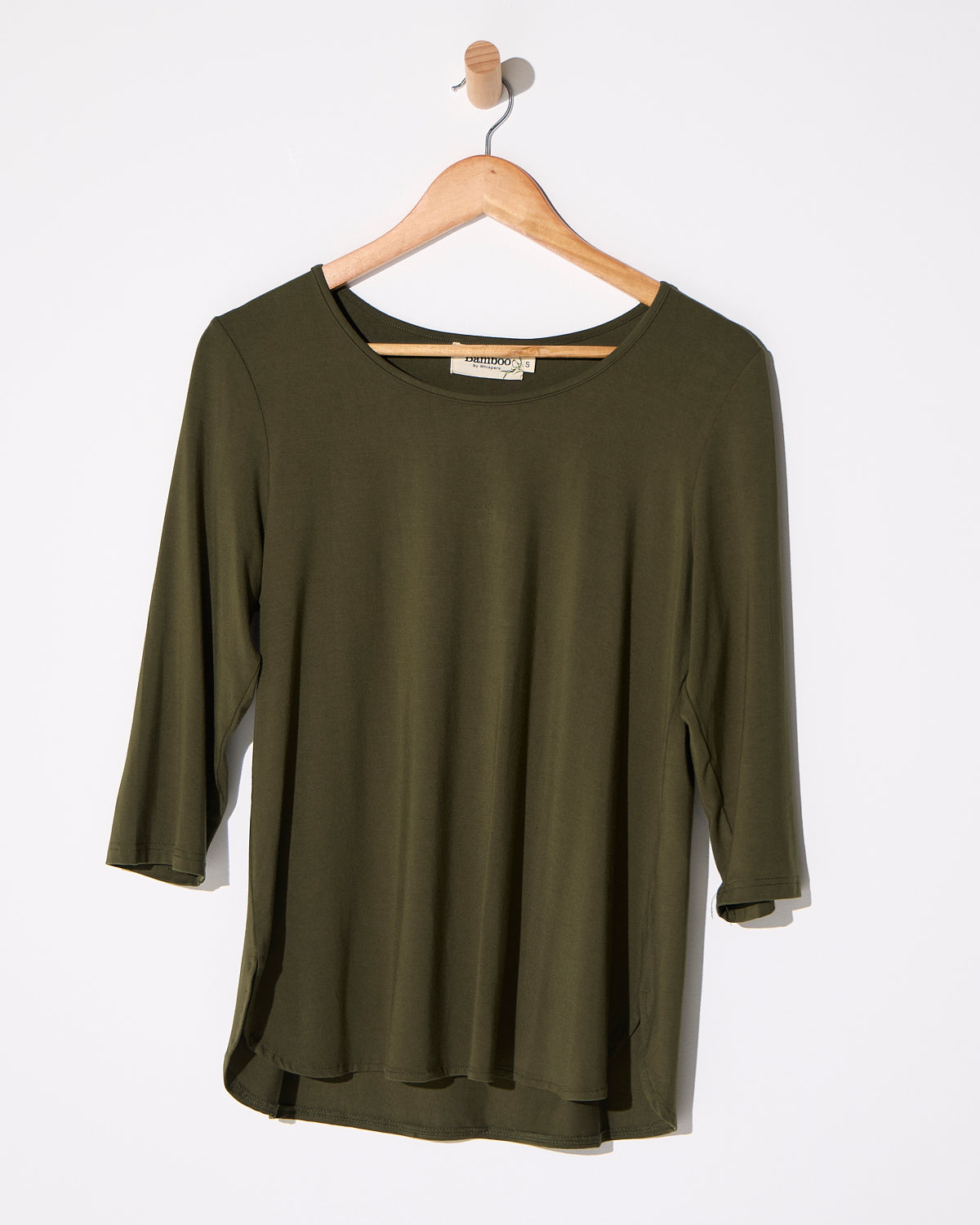 Charlie Bamboo Top - Khaki