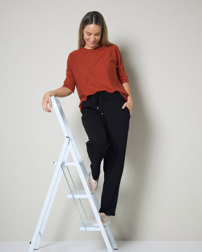 Weekend Life Fleece Pants - Black