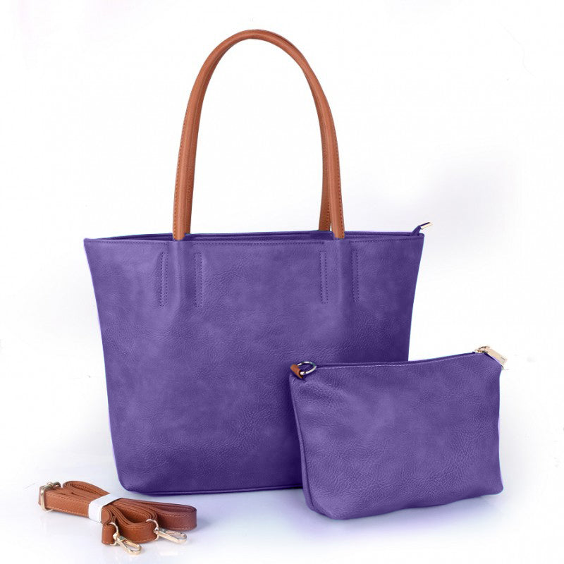 Kensington Bag & Clutch - Purple