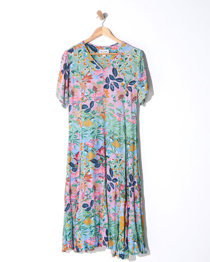 Halstead Godet Swing Dress - Sur Mer