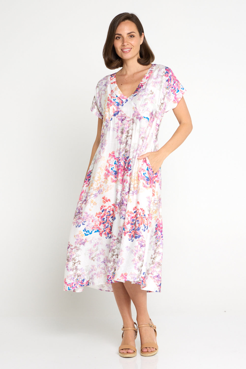 Komaki Dress - Soft Floral