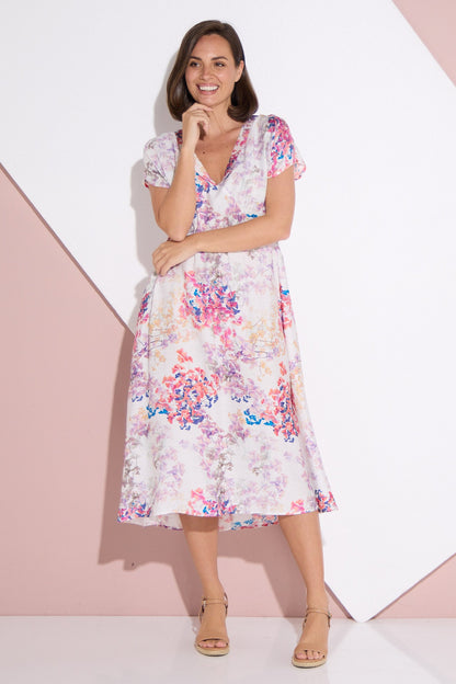 Komaki Dress - Soft Floral