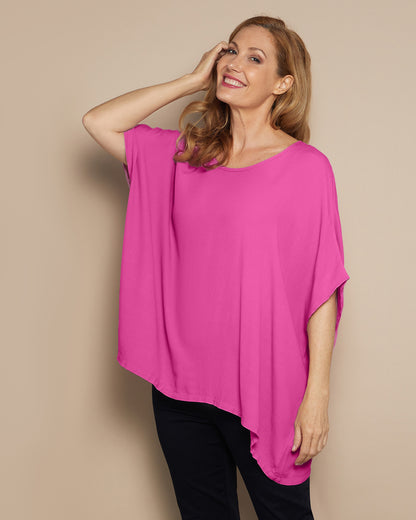 Kuala Lumpur Top - Fuschia
