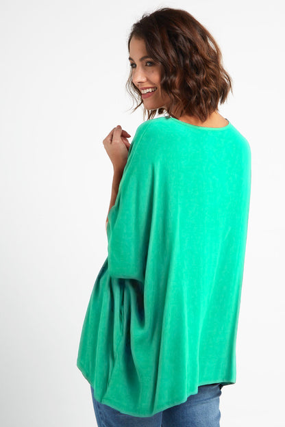 Kuala Lumpur Top - Jade Green