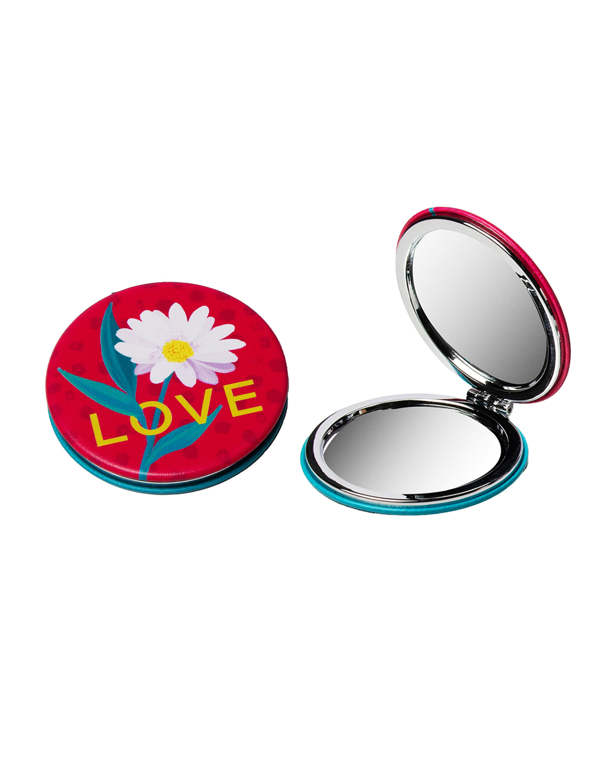 Flower Love - Compact Mirror