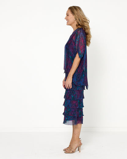 Margo Dress - Midnight Orchid