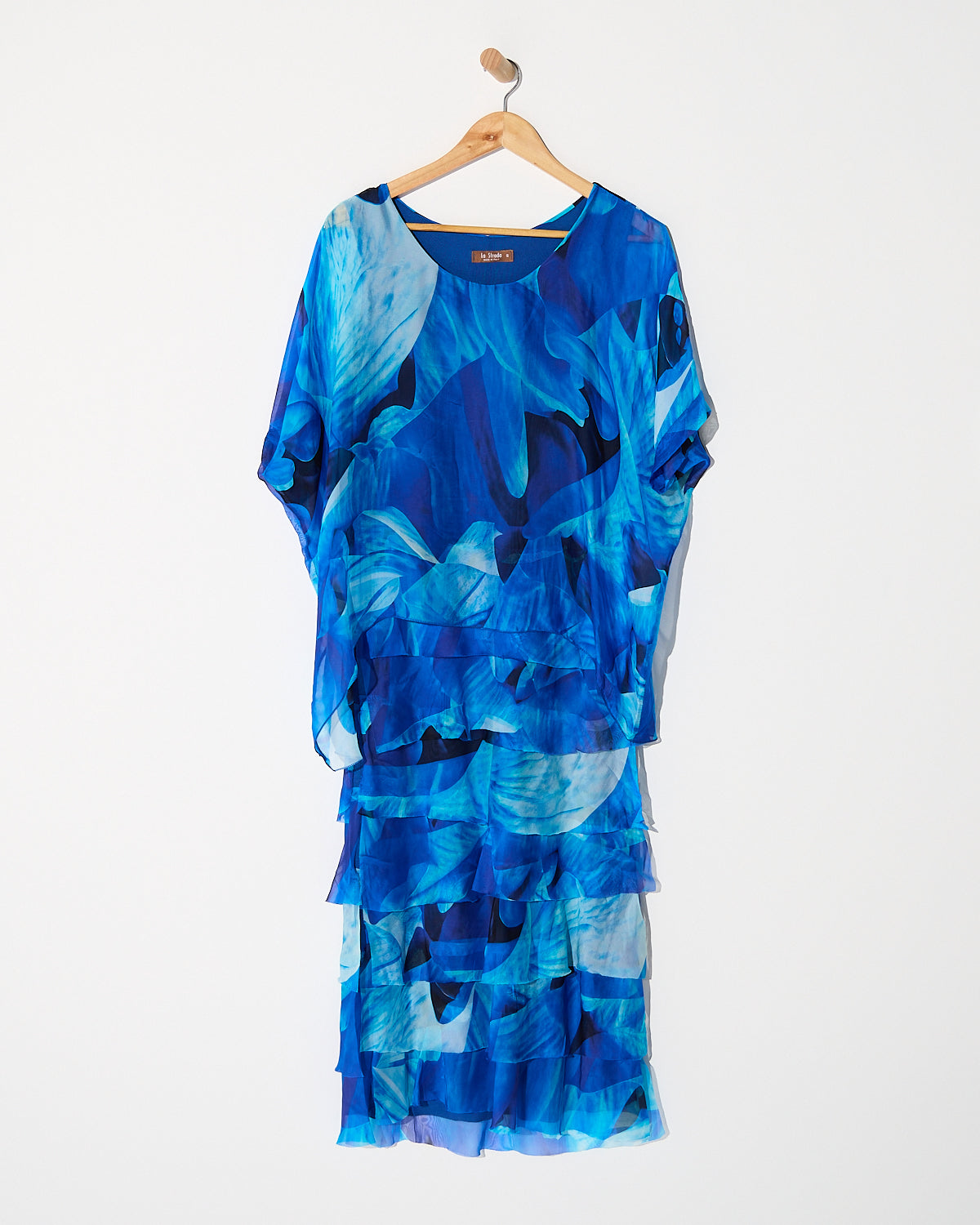 Margo Dress - Azure Bloom