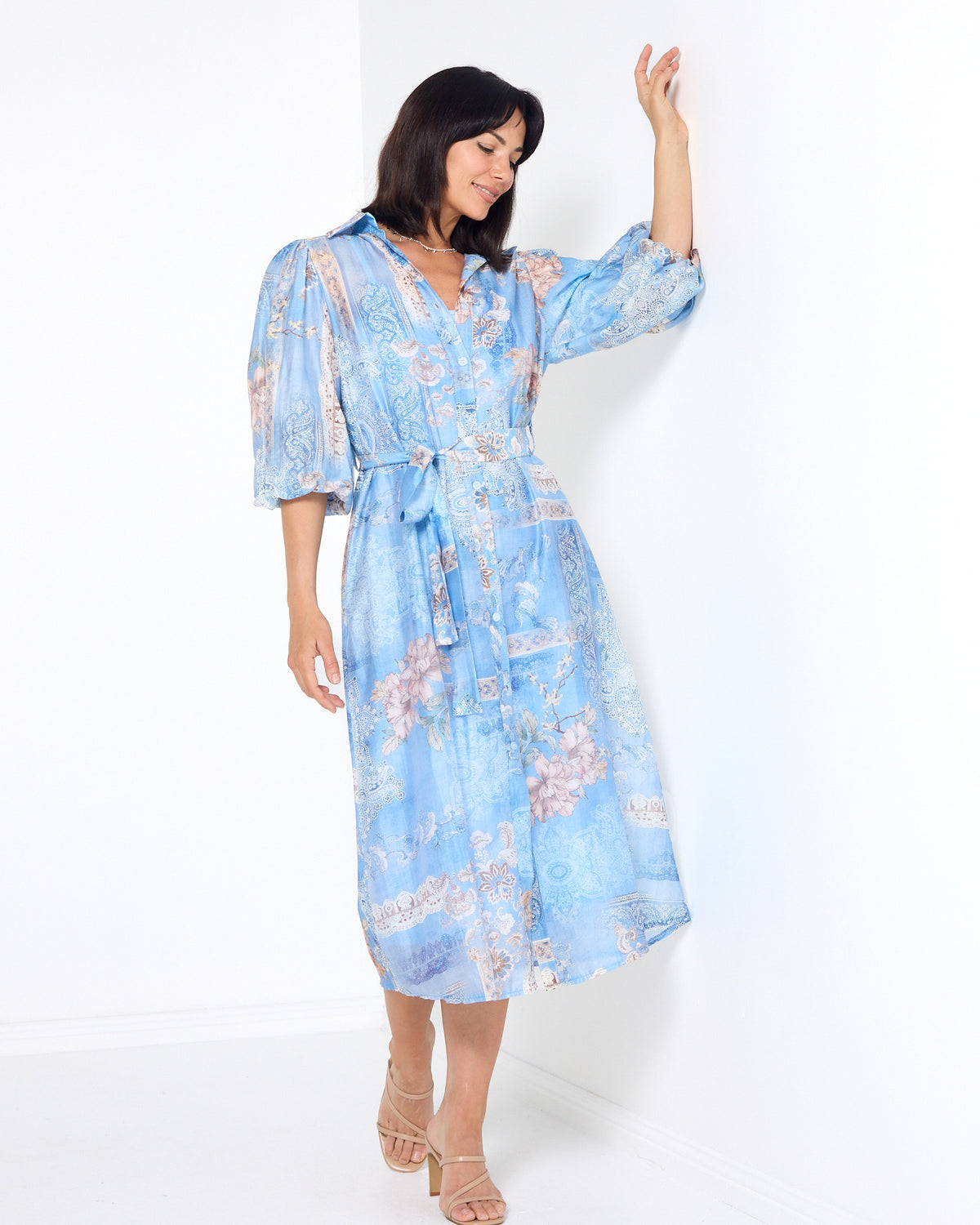 Soravina Dress - Blue
