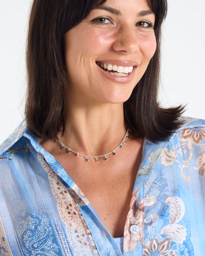 Fontaine Necklace - Silver
