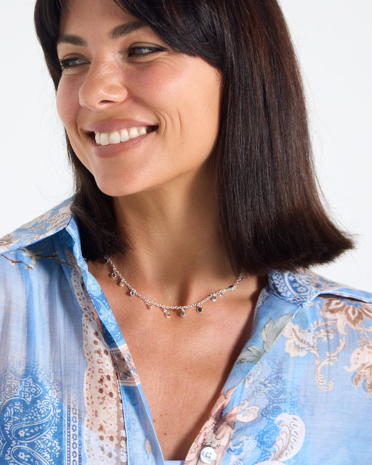 Fontaine Necklace - Silver