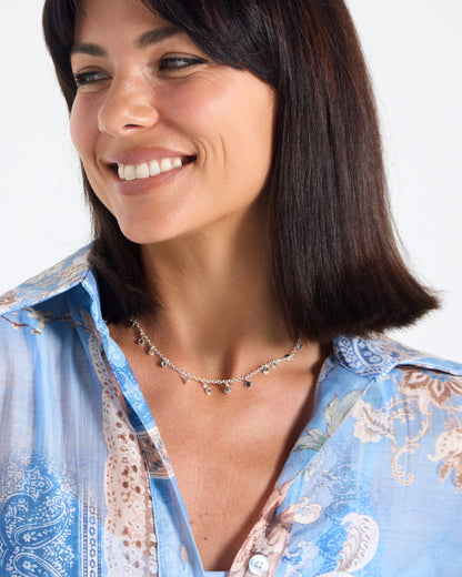 Fontaine Necklace - Silver