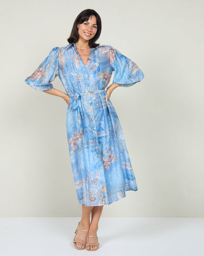 Soravina Dress - Blue