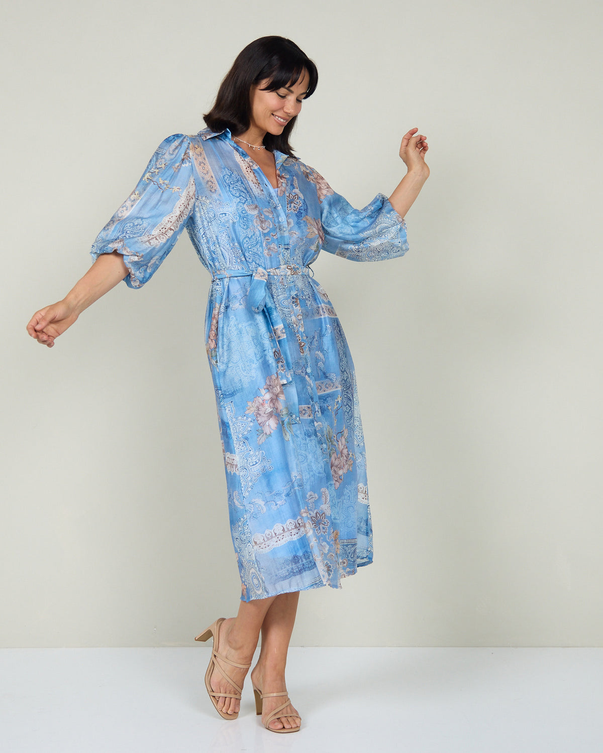 Soravina Dress - Blue