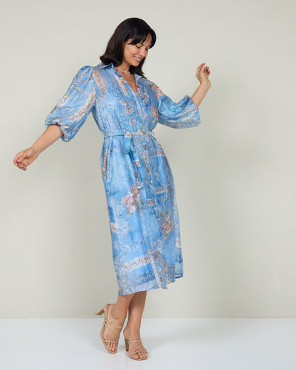 Soravina Dress - Blue