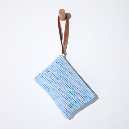 Beach Bag & Clutch Set - Sky