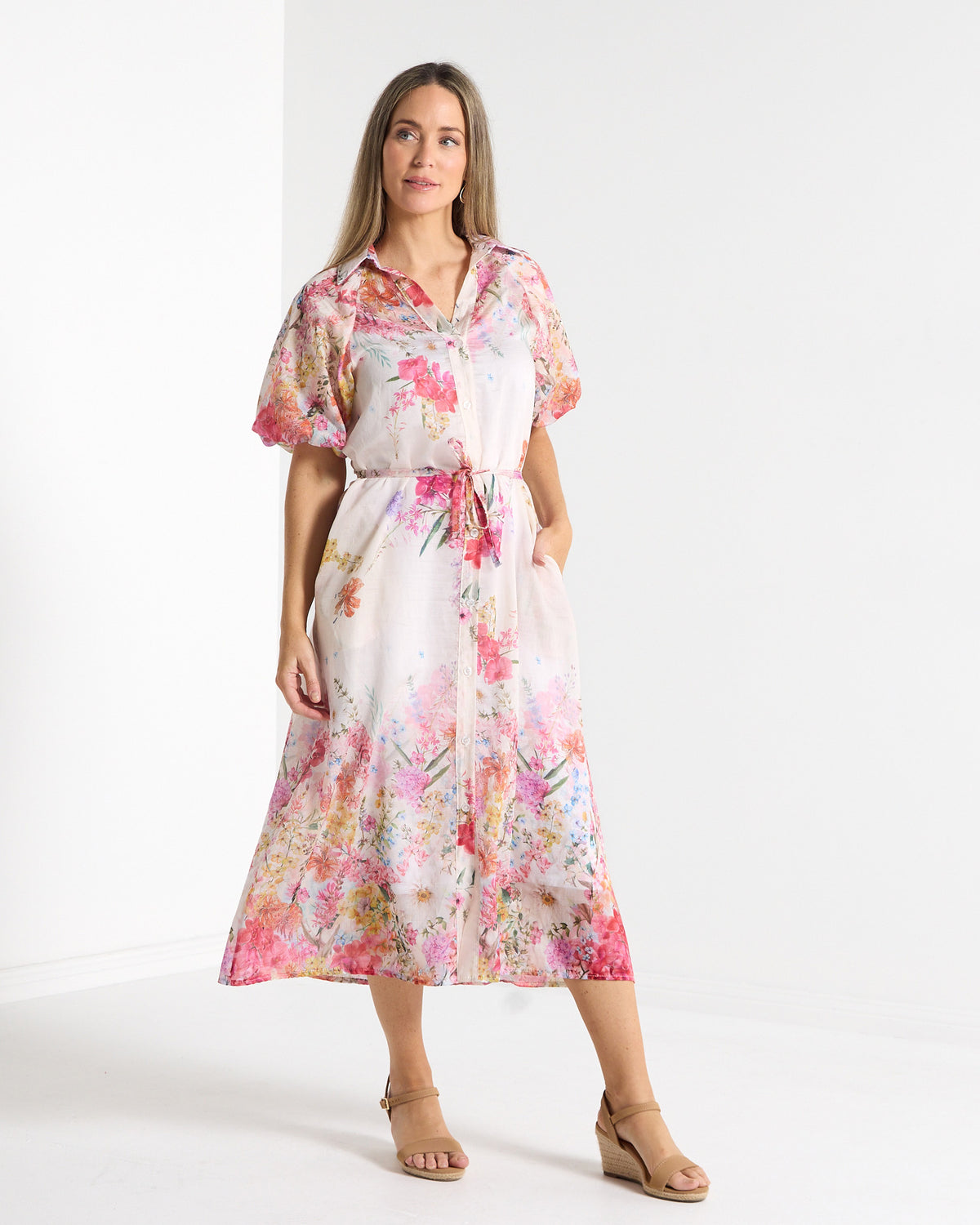 Gia Dress - Romantic Floral