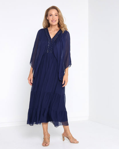 Marrakesh Dress - Navy