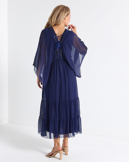 Marrakesh Dress - Navy