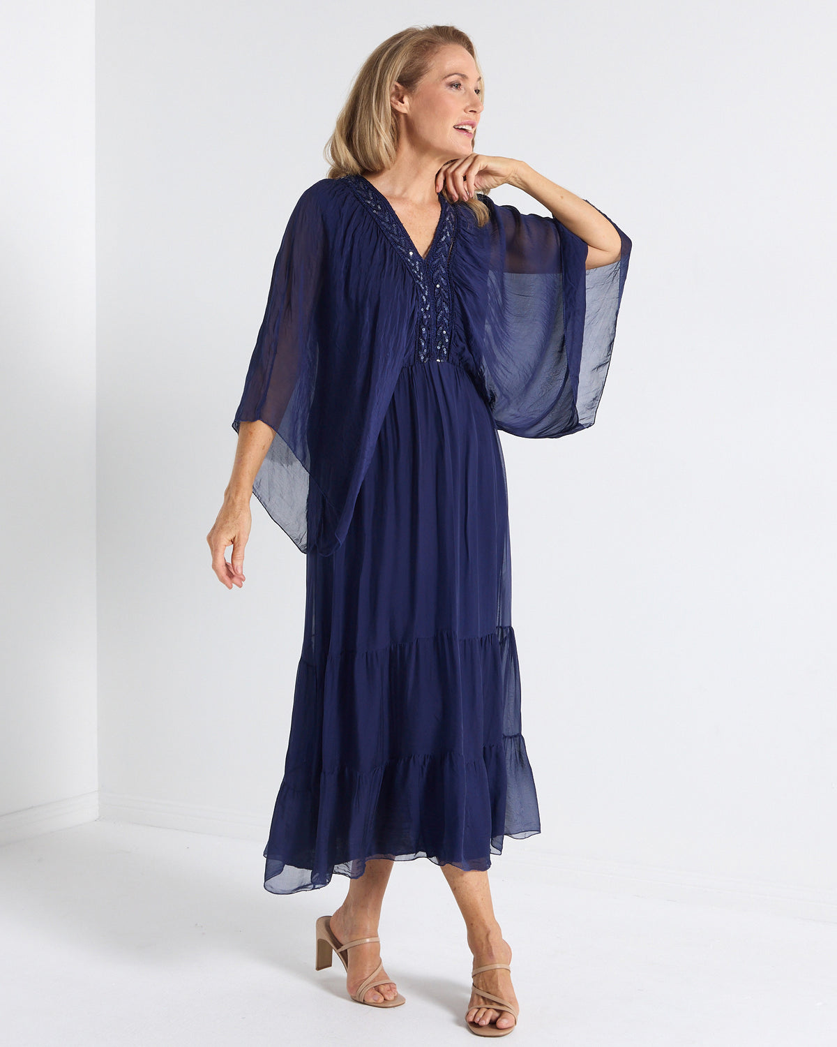 Marrakesh Dress - Navy