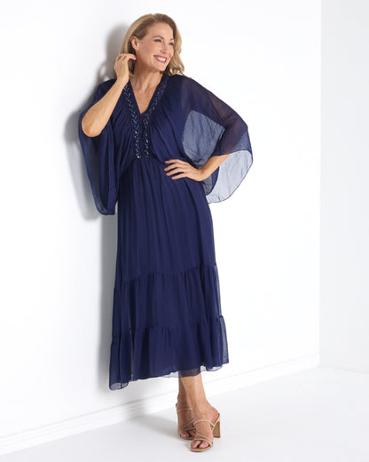 Marrakesh Dress - Navy