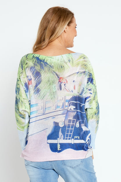 Cassidy Knit Top - Scenic Street