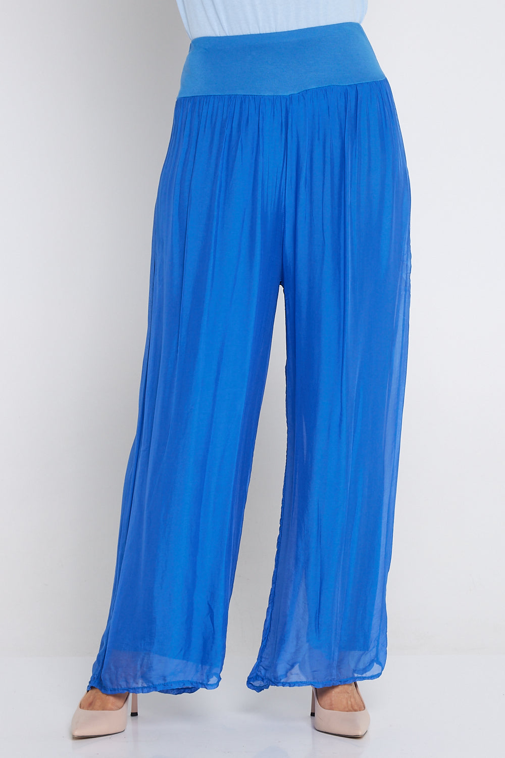 Womens silk pants evening wear hotsell