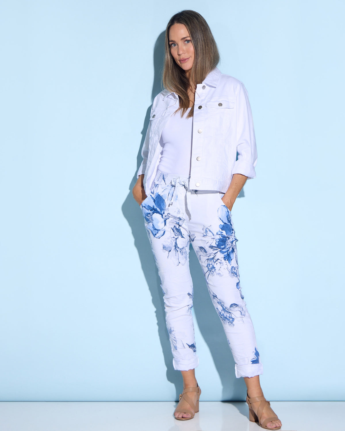 Seatle Stretch Jacket - White
