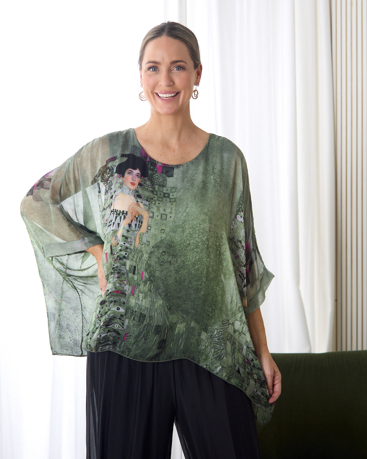 Lilith Top - Antique Olive
