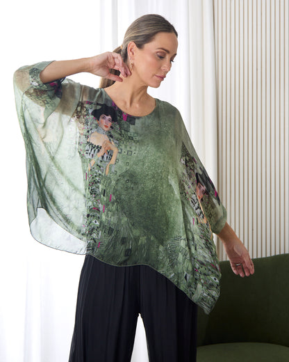 Lilith Top - Antique Olive