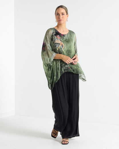 Lilith Top - Antique Olive