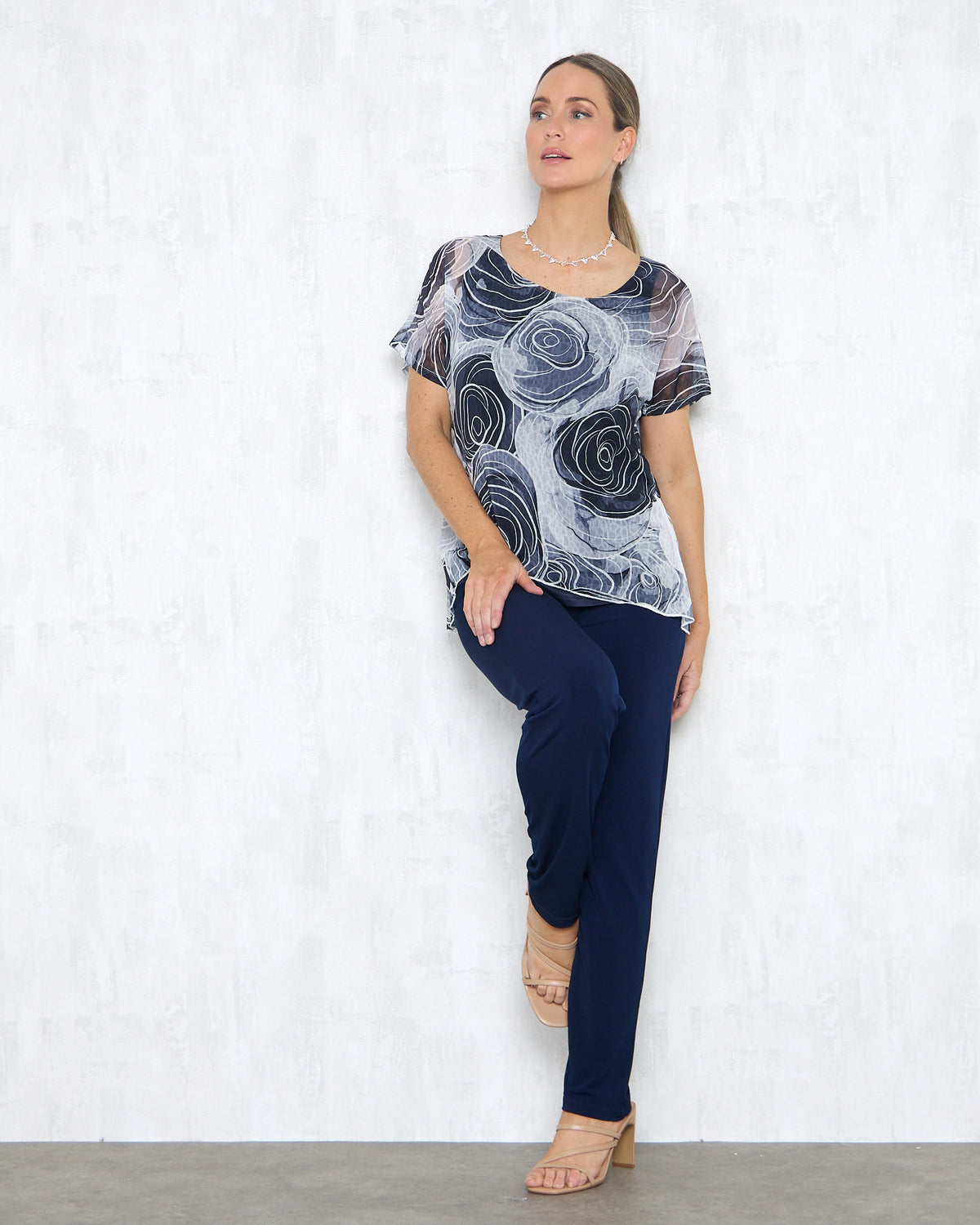 Gianna Pants - Navy