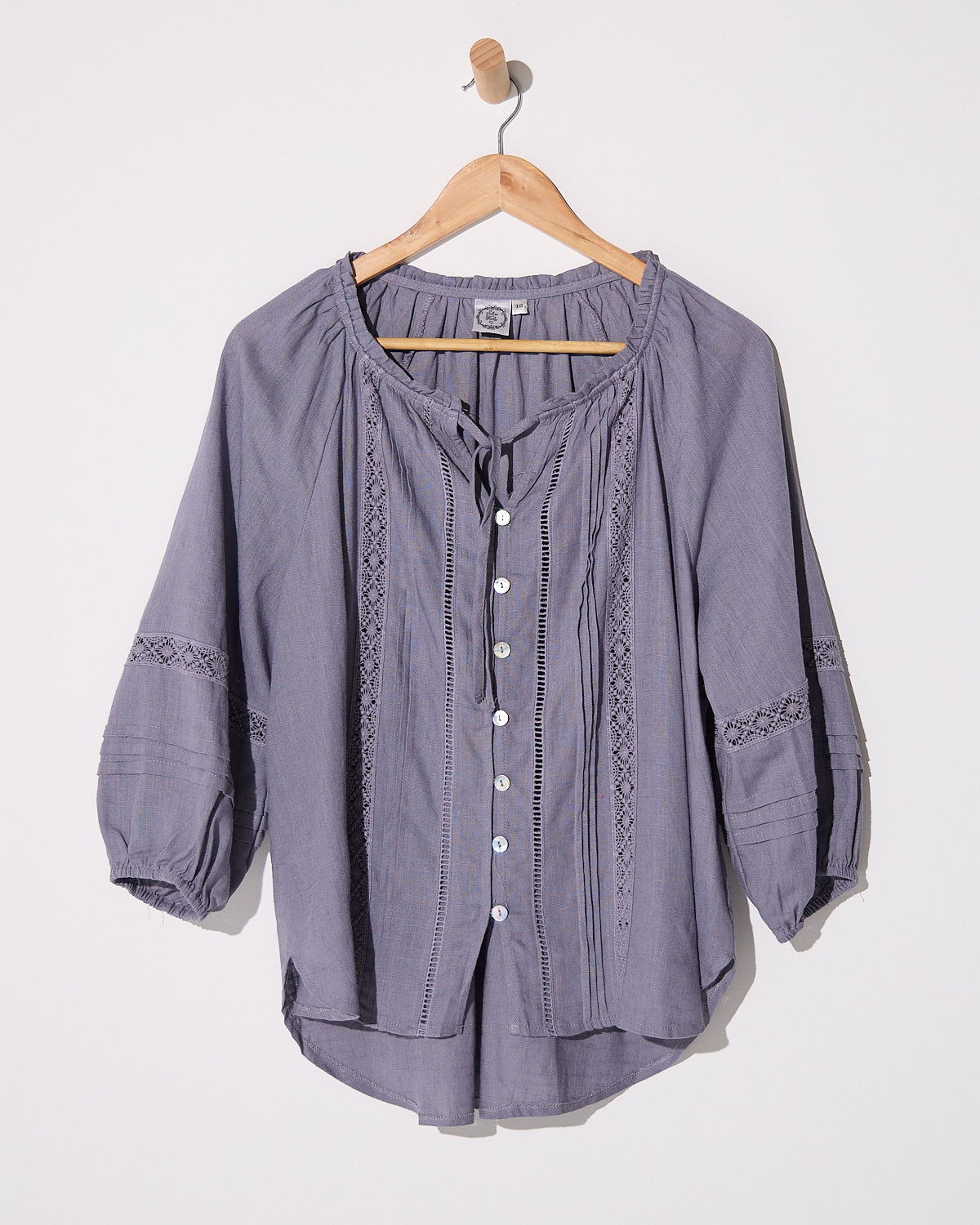 Woodford Blouse - Dusty Lavender