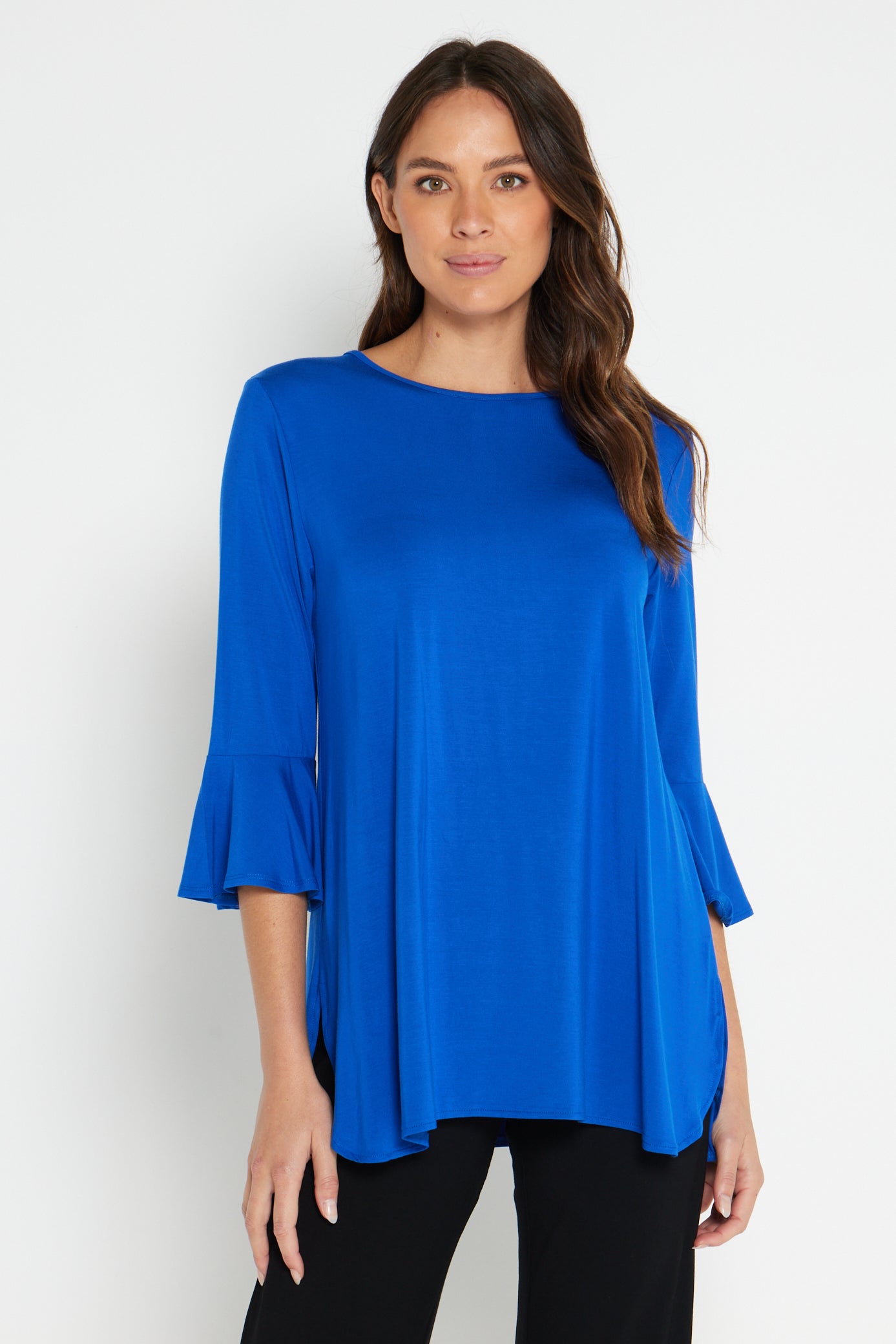 Lacey Bamboo Top - Royal Blue – TULIO Fashion