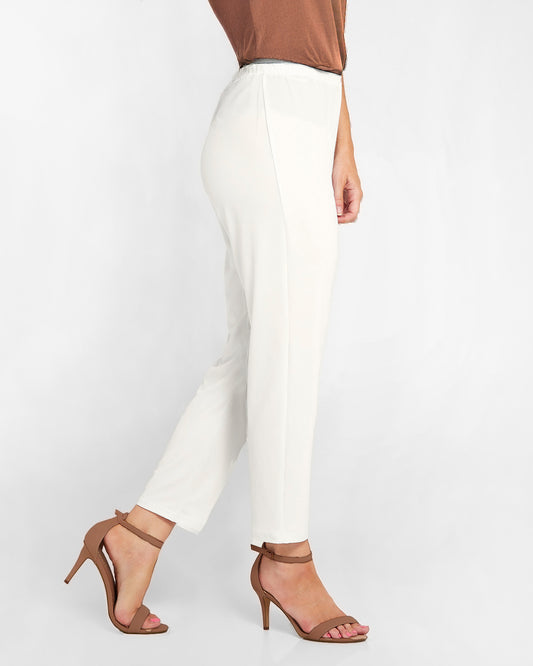 Gianna Pants Petite - White