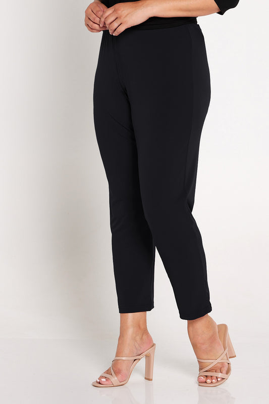Gianna Ponte Pants Petite - Black