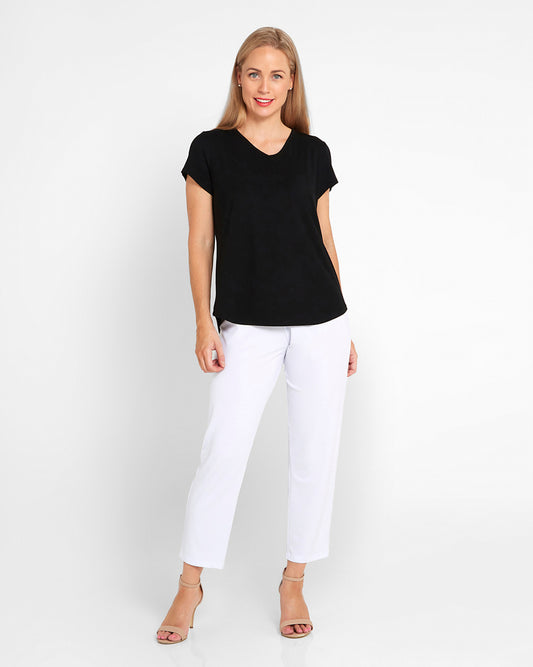 Gianna Pants Petite - White