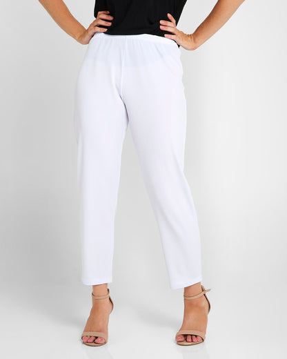 Gianna Pants Petite - White