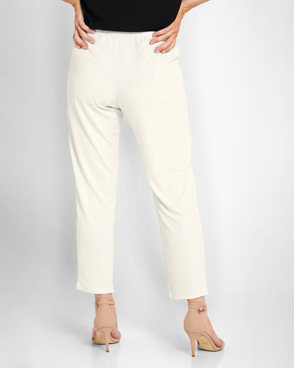 Gianna Pants Petite - Ivory