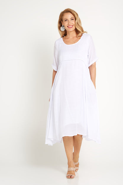 Waterhouse Dress - White