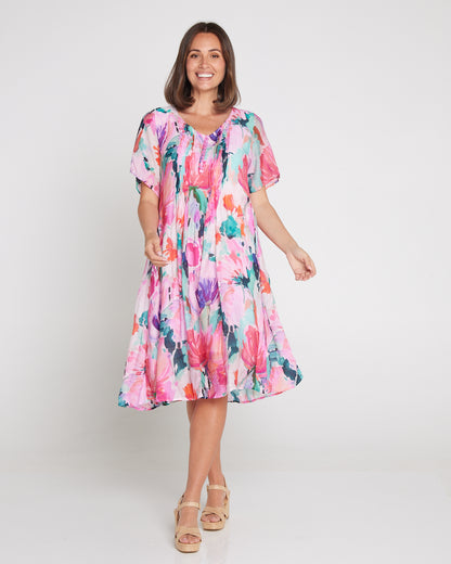 Lamia Dress - Spring Blossom