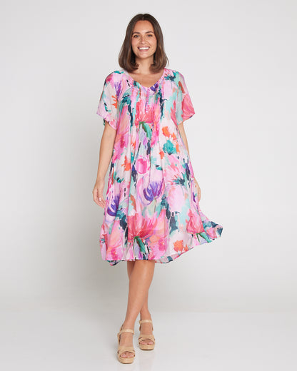 Lamia Dress - Spring Blossom