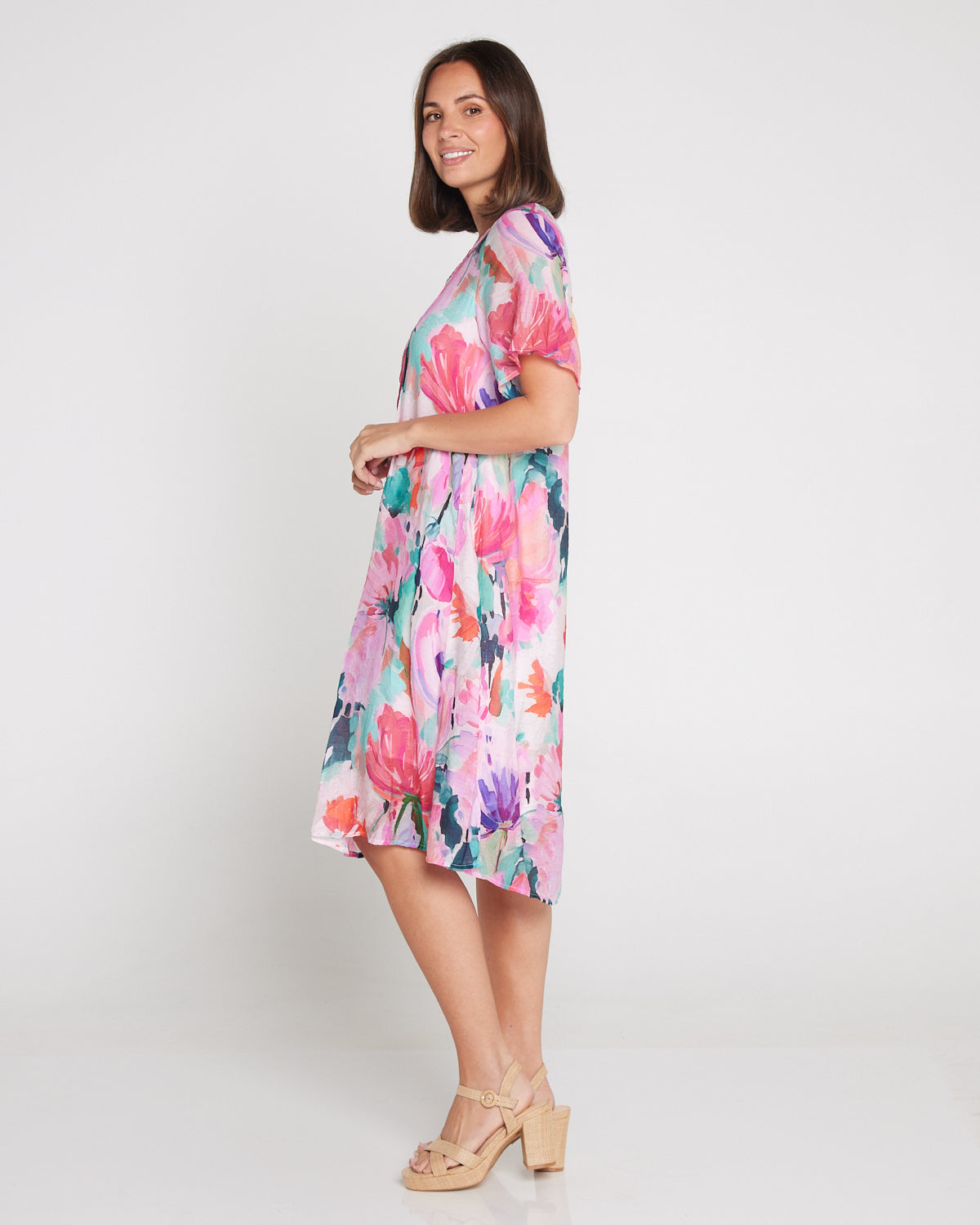 Lamia Dress - Spring Blossom
