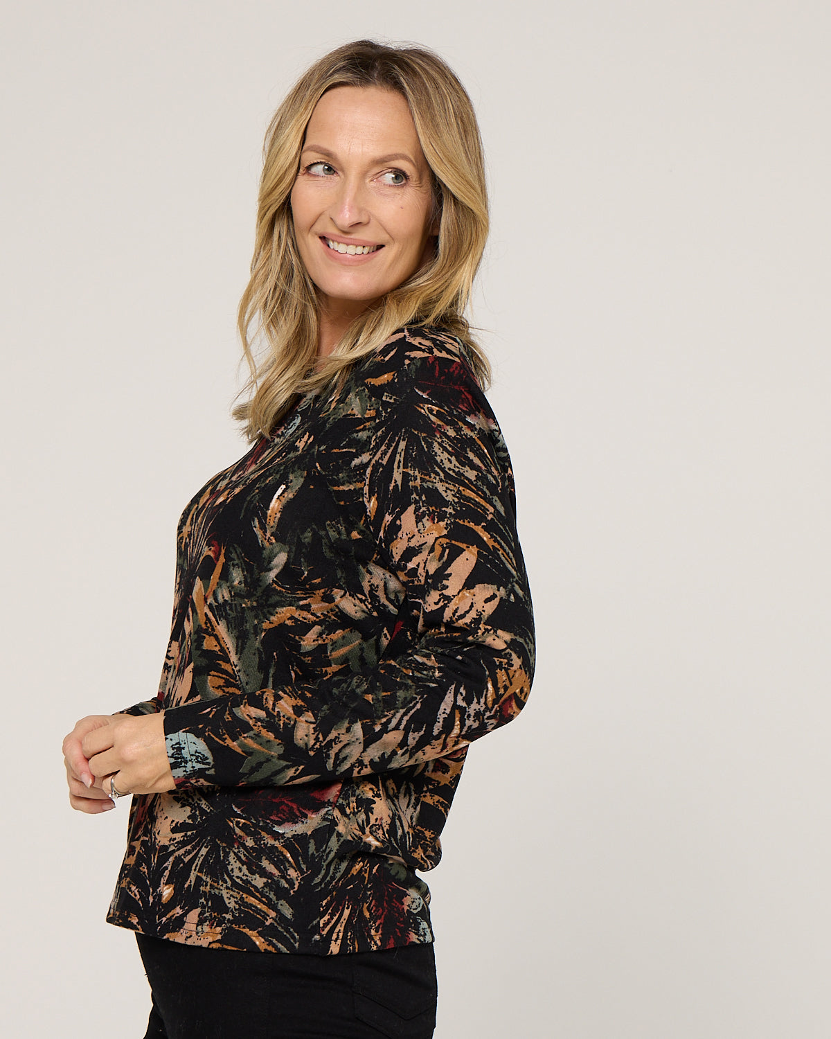 Lani Knit Top & Snood - Autumn Palm