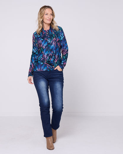Lani Knit Top & Snood - Opal