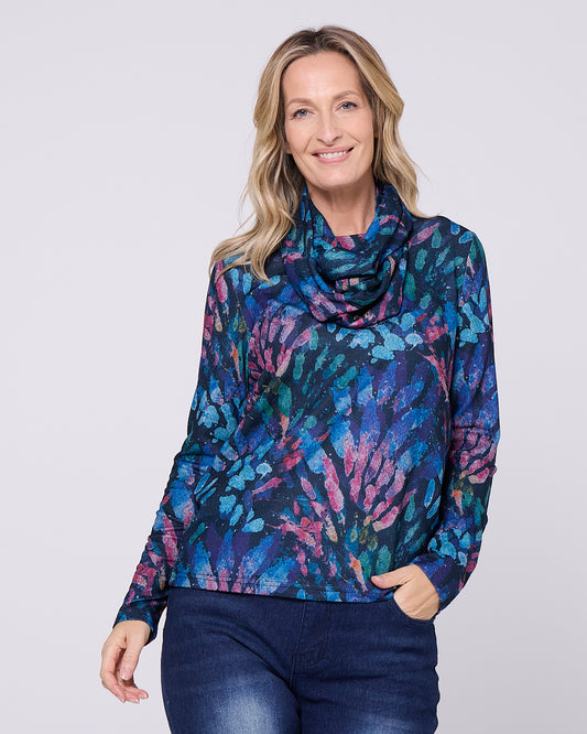 Lani Knit Top & Snood - Opal