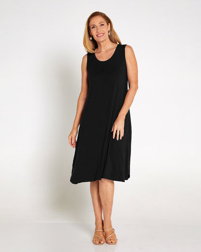 Laura Bamboo Slip - Black