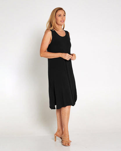 Laura Bamboo Slip - Black