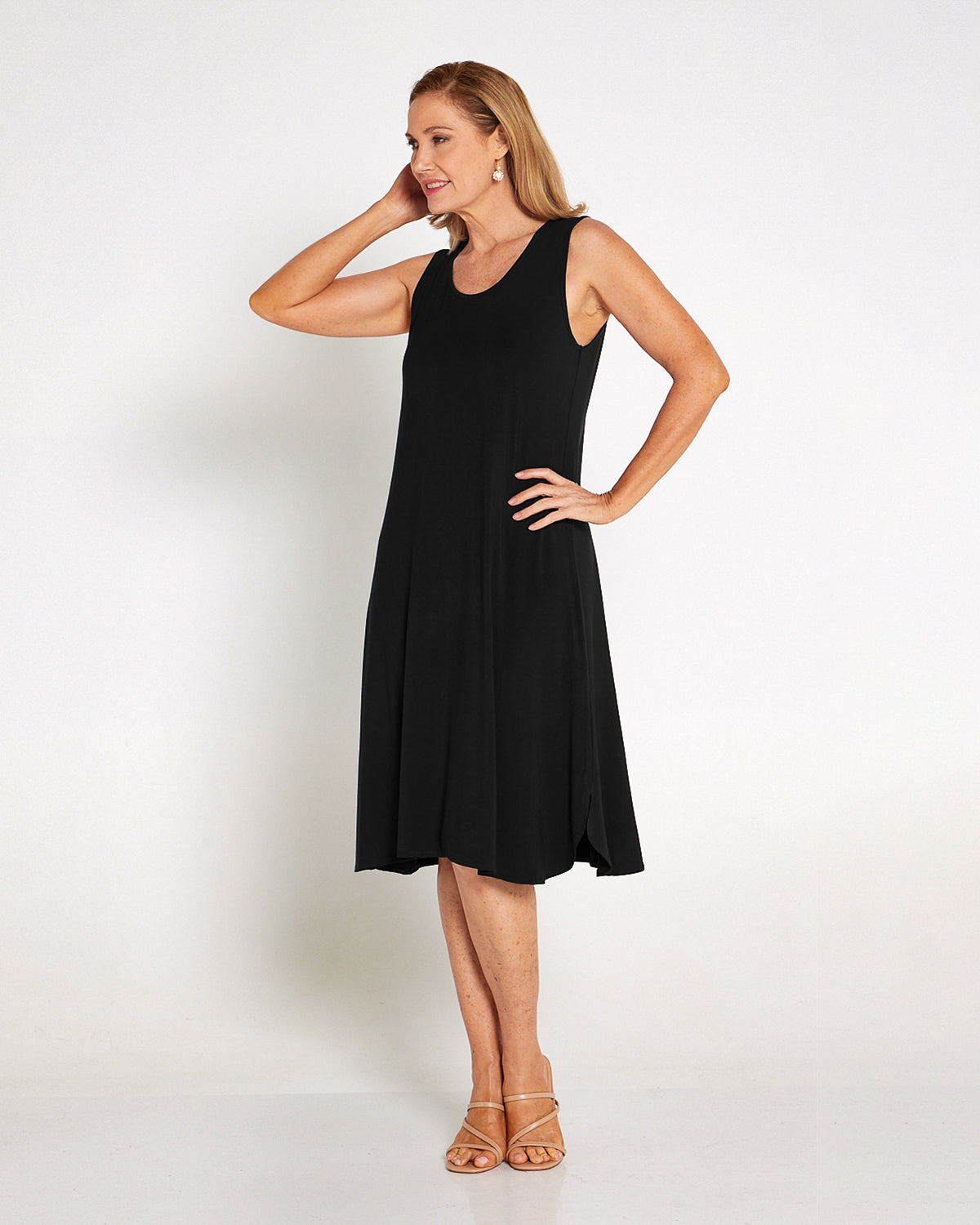 Laura Bamboo Slip - Black