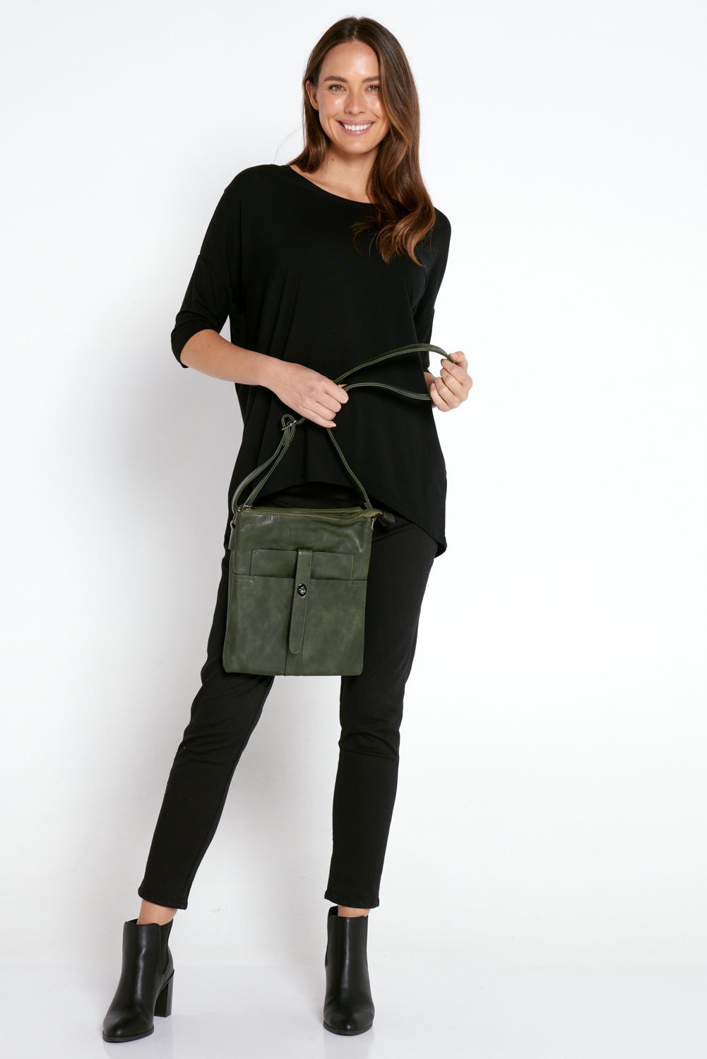 Green satchel outlet