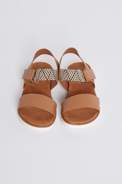 Athena Sandal - Camel